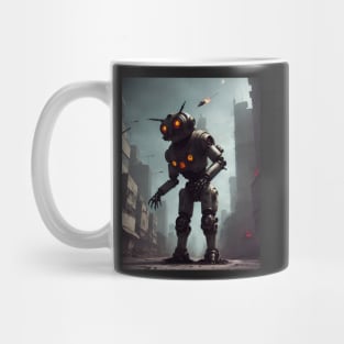 Sci-fi robotic bunny Mug